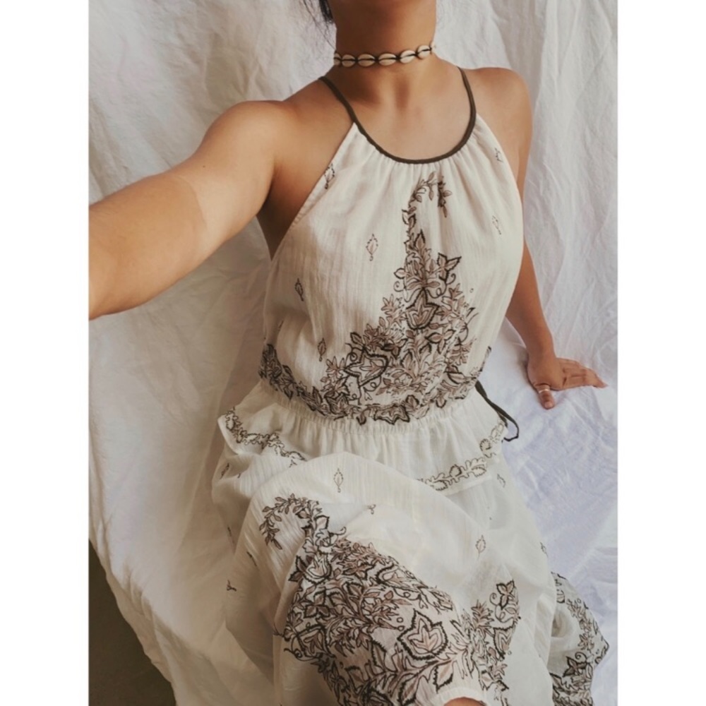 🎉Free People Embroidered Maxi Dress🎉